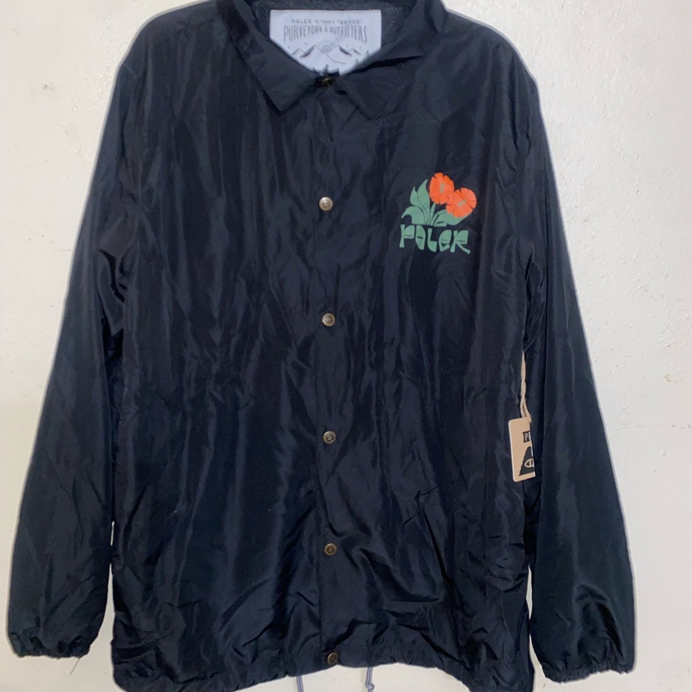 Poler Brand large bomber jacket new with tags Camping Outdoor Hood